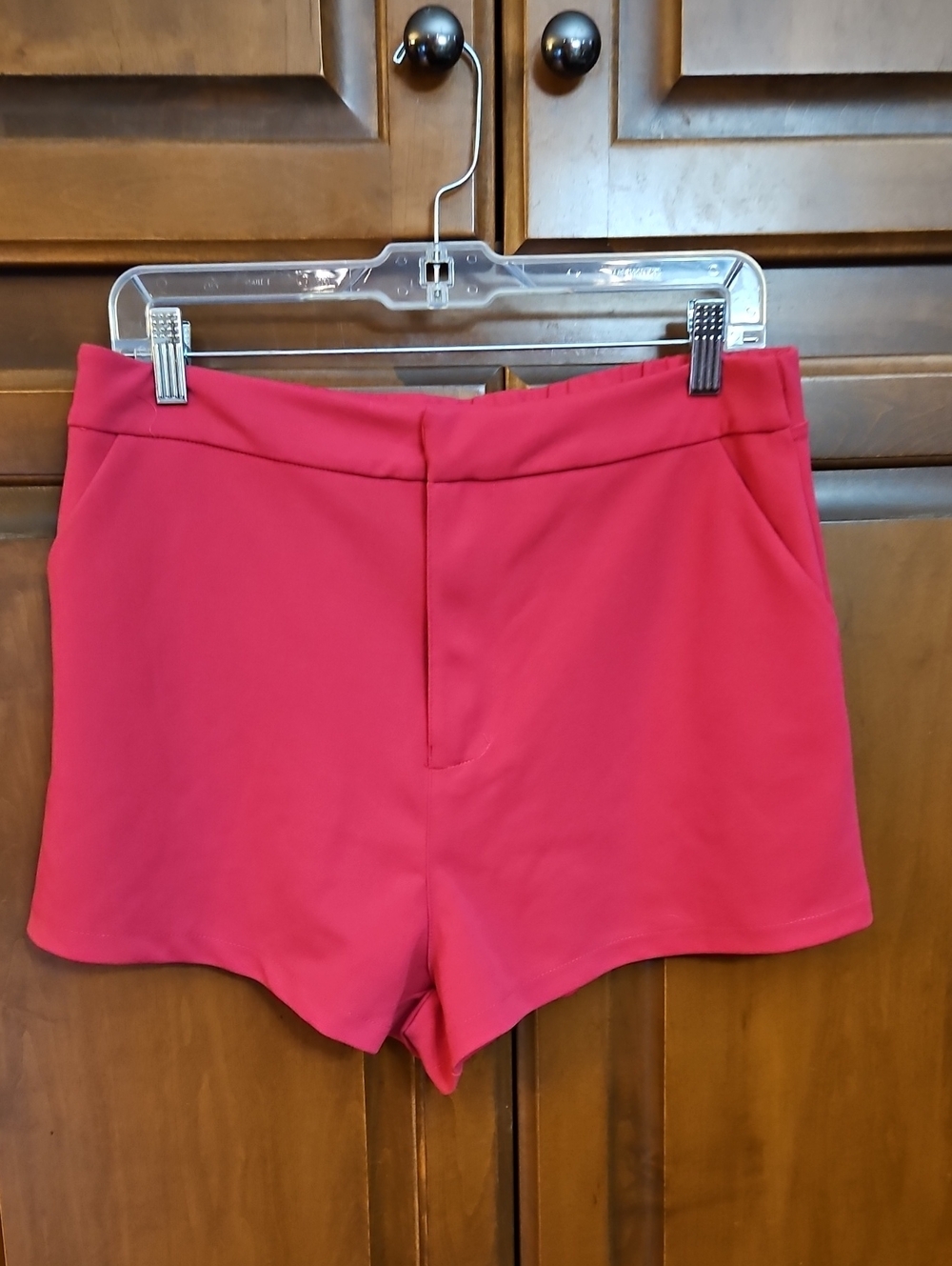 Sincerely Jules Hot Pink High-Rise Dress Skort